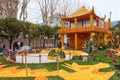 MENTON, FRANCE - FEBRUARY 27: Lemon Festival (Fete du Citron) on the French Riviera.