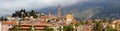 Menton - Panoramic view on old town