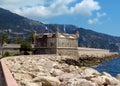 Menton - Medieval citadel Royalty Free Stock Photo