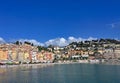 Menton, mediterranean sea France, near turistic beach