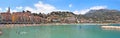 Menton panoramic view.