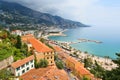 Menton, town in French Riviera Cote d`Azur