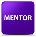 Mentor purple square button