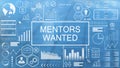 Mentors Wanted, Animated Typography Royalty Free Stock Photo