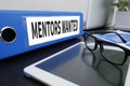 MENTORS WANTED Royalty Free Stock Photo