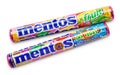 Mentos fruit chewy dragees Royalty Free Stock Photo