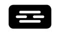Menu Bars Icon, Navigation and User Interface Element, vector design Generative AI Royalty Free Stock Photo