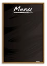 Menu blackboard Royalty Free Stock Photo