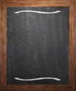 Menu Blackboard Background