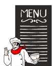 Menu chef