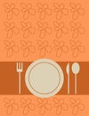 Menu cover Royalty Free Stock Photo