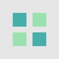 Menu icon. icon related to UI elements. suitable for graphic design, web site, app, user interfaces, printable etc. flat icon Royalty Free Stock Photo