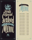 Menu pirate restaurants