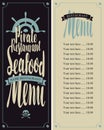 Menu pirate restaurants