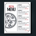 menu restaurant design Royalty Free Stock Photo