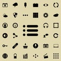 menu sign icon. Detailed set of minimalistic icons. Premium graphic design. One of the collection icons for websites, web design, Royalty Free Stock Photo