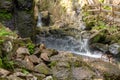 MENZENSCHWAND, GERMANY - JULY 23 2018: Waterfall in the German v