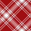 Menzies tartan red kilt diagonal fabric texture seamless pattern