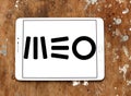 MEO telecommunications company logo Royalty Free Stock Photo