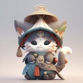 Meow Magic: Captivating Cuteness in Cat AI Form