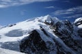 Mera Peak seen from Mera La Royalty Free Stock Photo