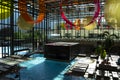 19-05-2011 Merano, Alto Adige, Italy. Internal view of the Merano Therme, designed by archistar Matteo Thun