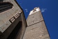 Merano or Meran clock tower Royalty Free Stock Photo