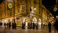 MERANO, South Tyrol, Italy - December 16, 2016 : Meran Merano in South Tyrol, Italy, during the Christmas with christmans market b