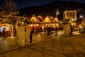 MERANO, South Tyrol, Italy - December 16, 2016 : Meran Merano in South Tyrol, Italy, during the Christmas with christmans market b