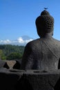 Merapi and Borobudur Statue