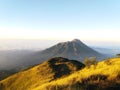 Merapi landscape seen from Mount Merbabu