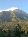 Merapi Mountain Central Java Indonesian