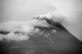 Merapi mountain Royalty Free Stock Photo