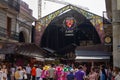 Mercado de La Boqueria - public market on La Rambla Street, Barcelona, Catalonia, Spain