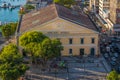 Mercado Modelo building, seen from Lookout Lacerda Elevator, located in downtown city in Salvador, Bahia, Brazil