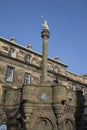 Mercat Cross 1882 and Parliament Square, Edinburgh Royalty Free Stock Photo
