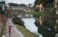 Mercatale Bridge in Prato, Italy