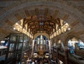 Mercato Mayfair, food market in deconsecrated restored historic church, St Mark`s in Mayfair, London UK.