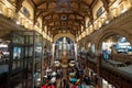 Mercato Mayfair, food market in deconsecrated restored historic church, St Mark`s in Mayfair, London UK.