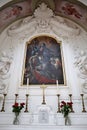 Mercato San Severino - Dipinto nella cappella sinistra della Chiesa di Sant`Anna