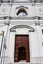 Mercato San Severino - Entrata della Chiesa di Sant`Anna in Via delle Puglie