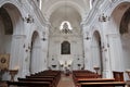 Mercato San Severino - Navata centrale della Chiesa di Sant`Anna