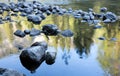 Merced River Reflections Royalty Free Stock Photo