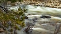 Merced River Yosemite NP Royalty Free Stock Photo