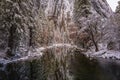 Merced River, Yosemite Valley, California Royalty Free Stock Photo