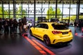 Mercedes AMG A-class A45S sports car showcased at the Frankfurt IAA Motor Show. Germany - September 10, 2019