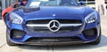 Mercedes AMG GT front end blue