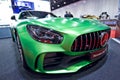 Mercedes-AMG GT R on display at The London Motor Show 2018 ExCeL Exhibition Centre Royalty Free Stock Photo