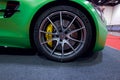Mercedes-AMG GT R on display at The London Motor Show 2018 ExCeL Exhibition Centre Royalty Free Stock Photo