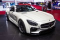 Mercedes-AMG GT S AREION FAB Design customized sports car at the Geneva International Motor Show. Switzerland - March 2, 2016